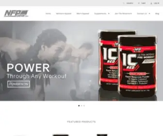 NFpgear.com(NFP Gear) Screenshot