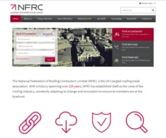 NFRC.co.uk(The National Federation of Roofing Contractors Limited (NFRC)) Screenshot
