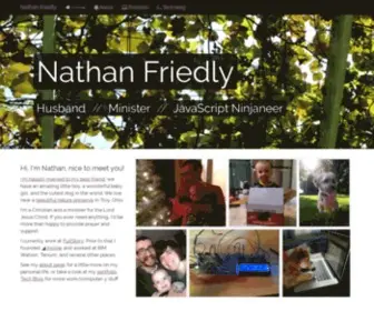 Nfriedly.com(Nathan Friedly) Screenshot