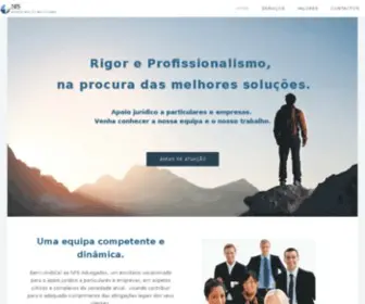 NFS-Advogados.com(NFS Advogados) Screenshot