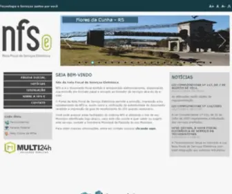 Nfse-Tecnos.com.br(Nota Fiscal Eletrônica de Serviços) Screenshot