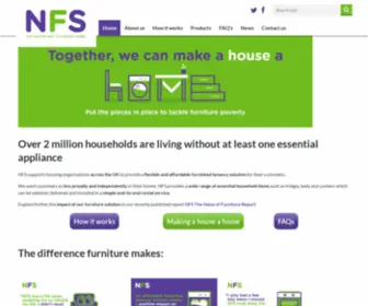 NFsfurniture.org.uk(Newcastle Furniture Service) Screenshot