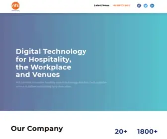 NFstechnologygroup.com(Meeting Room Booking Software) Screenshot
