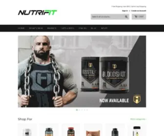 Nfsupps.com(NutriFit Cleveland) Screenshot