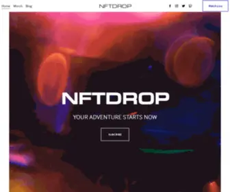 NFTdrop.com(NFTDROP) Screenshot