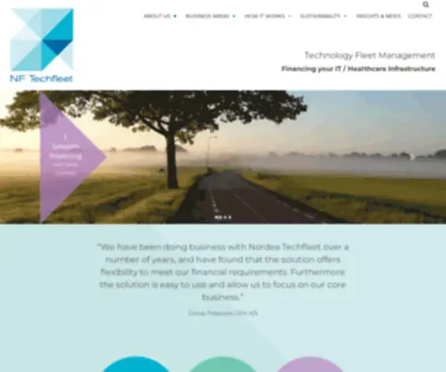 Nftechfleet.com(Technology Fleet Management) Screenshot