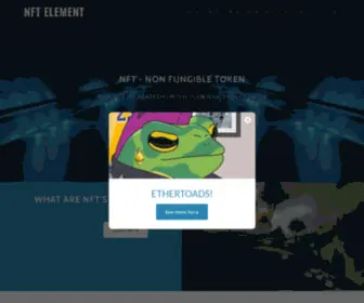 Nftelement.com(NFT ELEMENT) Screenshot