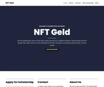 NFtgeld.com(NFT Geld) Screenshot