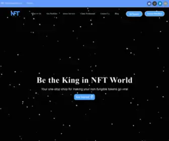 NFtkingmaker.com(Nftkingmaker Be the king in NFT World) Screenshot