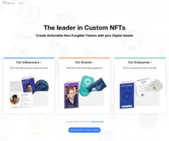 NFT.kred(The Marketing and Distribution Platform for NFTs) Screenshot