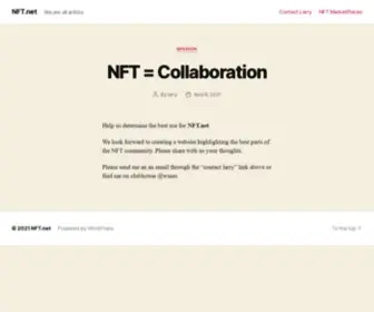 NFT.net(We are all artists) Screenshot