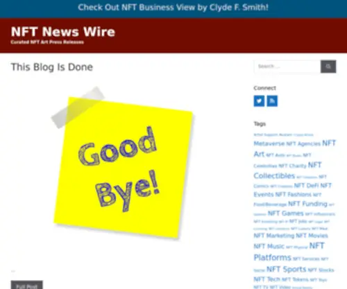 NFtnewswire.com(NFtnewswire) Screenshot