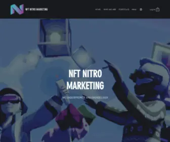 NFtnitro.net(NFT Nitro Marketing) Screenshot