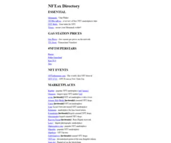 NFT.sx(Directory) Screenshot