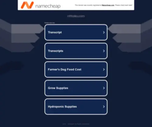 NFttalks.com(NFttalks) Screenshot