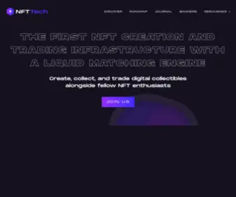 NFT.tech(The First NFT Creation and Trading Infrastructure) Screenshot
