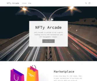 NFtyarcade.io(NFTy Arcade) Screenshot