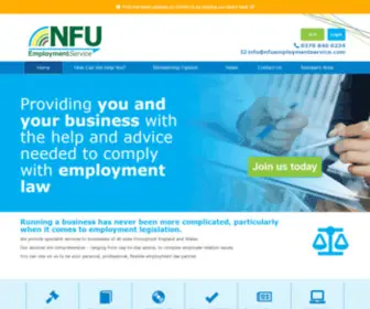 Nfuemploymentservice.com(NFU Employment Service) Screenshot