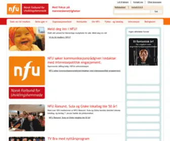 Nfunorge.org(NFU Norge) Screenshot