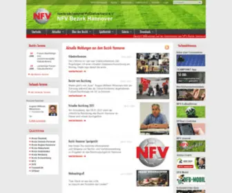 NFV-Bezirk-Hannover.de(NFV Bezirk Hannnover) Screenshot