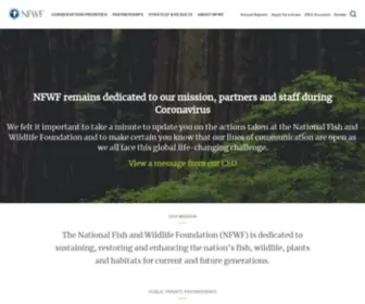 NFWF.org(National Fish and Wildlife Foundation) Screenshot