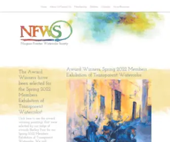 NFWS.org(Niagara Frontier Watercolor Society) Screenshot