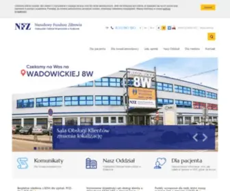 NFZ-Krakow.pl(Narodowy Fundusz Zdrowia) Screenshot