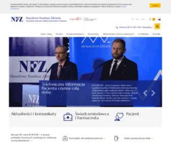 NFZ-Olsztyn.pl(Narodowy fundusz zdrowia) Screenshot