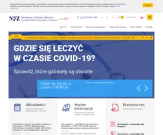 NFZ-Wroclaw.pl(Dolnol¹ski) Screenshot