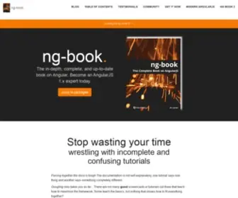 NG-Book.com(AngularJS for the beginner. Learn how to build angular websites easily with this book. AngularJS) Screenshot
