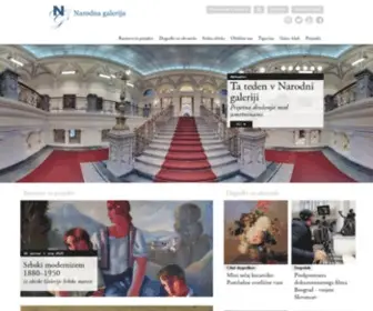 NG-Slo.si(Narodna galerija) Screenshot