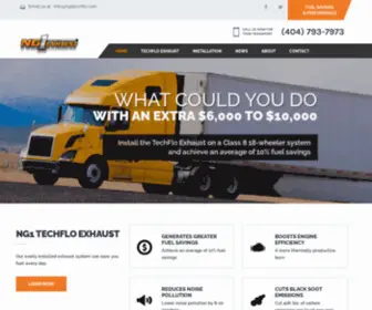 NG1Techflo.com(Fuel Savings & Performance) Screenshot