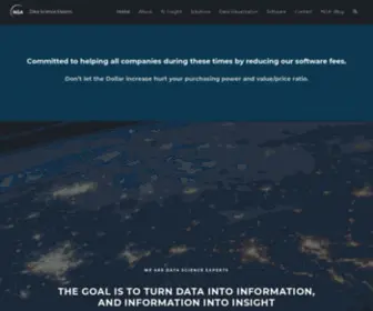 Nga.co.za(Data Science Experts) Screenshot