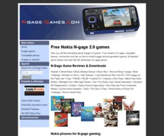 Ngage-Games.com(Nokia) Screenshot