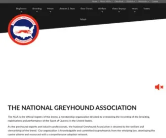 Ngagreyhounds.com(National Greyhound Association) Screenshot