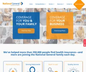 Ngah-Ngic.com(National General Accident & Health) Screenshot