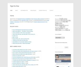 Ngahodac.com(Nga Ho) Screenshot