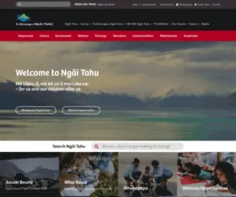 Ngaitahu.iwi.nz(Ngāi Tahu) Screenshot
