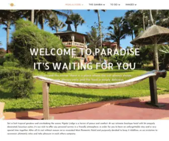 Ngalalodge.com(Ngala Lodge Hotel) Screenshot