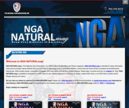 Nganaturalmag.com(NGA NaturalMag Magazine (Digital)) Screenshot