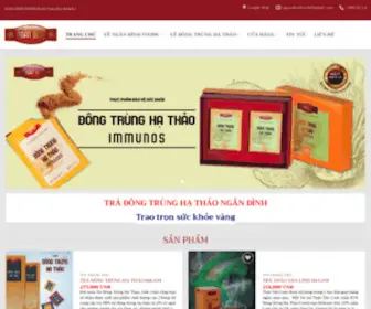 Ngandinhfood.com(Ngân Đình Foods) Screenshot