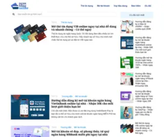 Nganhangonline.net(Ngân Hàng Online) Screenshot