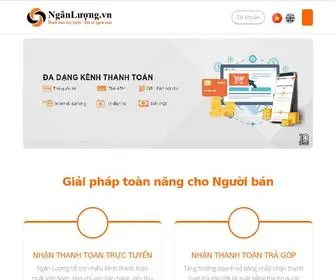 Nganluong.vn(NgânLượng.vn là Ví điện tử và Cổng Thanh toán Trực tuyến (TTTT)) Screenshot