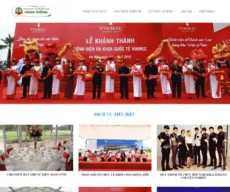 Nganthongevent.vn(Tổ chức sự kiện Ngàn Thông Event) Screenshot