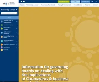 Nga.org.uk(National Governance Association) Screenshot