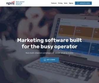 Ngaze.io(NGAZE Marketing Software) Screenshot