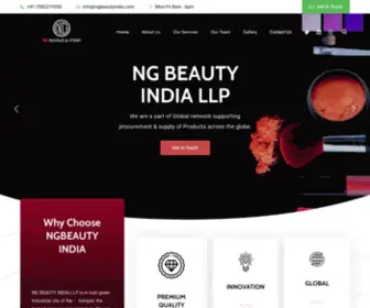 Ngbeautyindia.com(NG Beauty India) Screenshot
