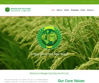 NGCSPL.com(Newgen Crop Solutions Pvt Ltd) Screenshot