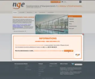 Nge-Nantes.fr(équipements) Screenshot
