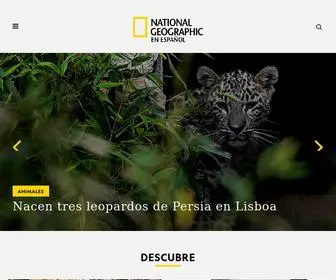 Ngenespanol.com(Sitio oficial de National Geographic en Español) Screenshot